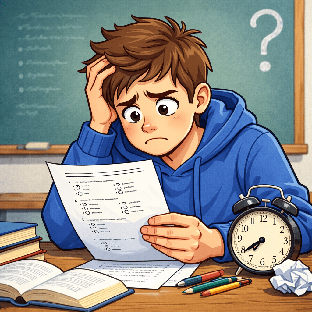 Ergenlerde Sınav Kaygısı: Başarıyı Engelleyen Görünmez Baskı